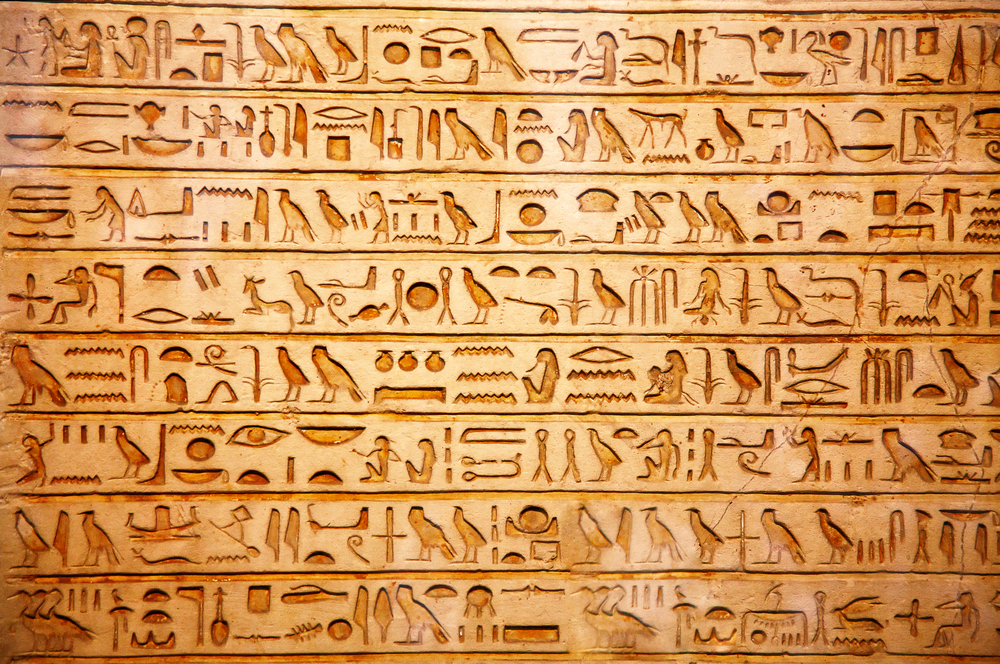 ancient egyptian writing