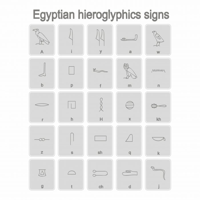 ancient egypt each glyph meanings